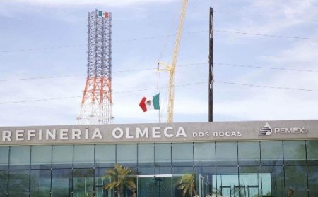 Preocupante situación en la Refinería Olmeca por fuga de gas