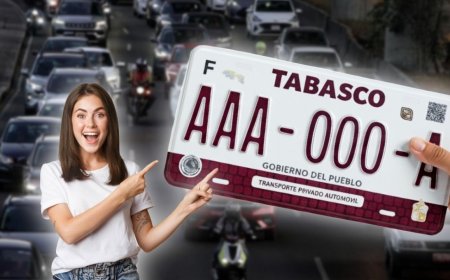 Todo lo que necesitas saber sobre el canje de placas en Tabasco 2026