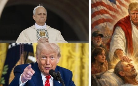 La controversia de Trump y su imagen religiosa en tiempos de tensión