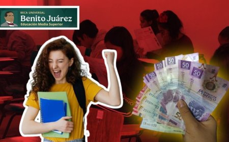 Estudiantes de bachillerato recibirán pago doble de beca en abril
