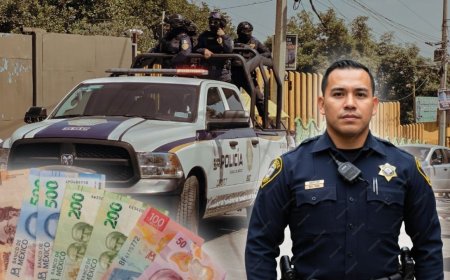 La realidad salarial de los policías en México en 2026
