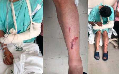 Familiares exigen responsabilidad y atención médica tras accidente con patrulla en Sayula