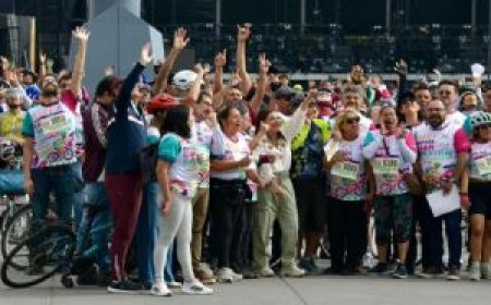 Gobierno de la CDMX inaugura ciclovía sobre la Calzada de Tlalpan