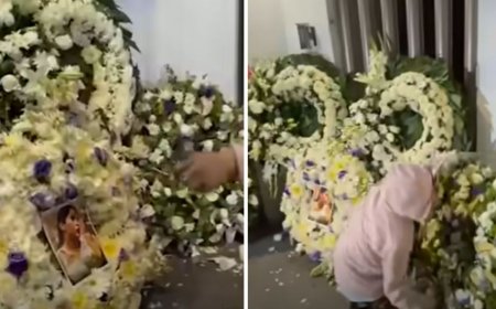 Empresa llena de flores el edificio donde murió Edith Guadalupe Valdes: “De una madre a otra”