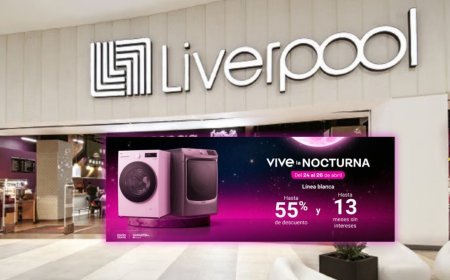 ¡Descubre la Venta Nocturna de Liverpool con Descuentos de Hasta 55%!