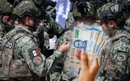 ¿Cuánto gana un militar en México en 2026? | SUELDO POR RANGO