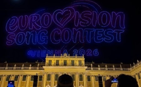 El impresionante espectáculo de drones que redefine la celebración de Eurovisión