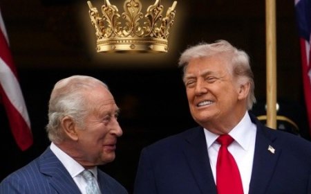 Donald Trump y su sorpresivo parentesco con el rey Carlos III
