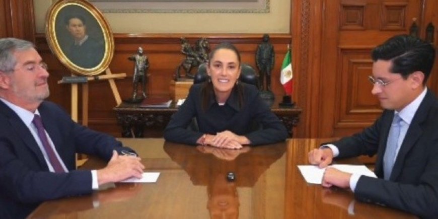 Claudia Sheinbaum propone a Roberto Velasco como nuevo canciller de México