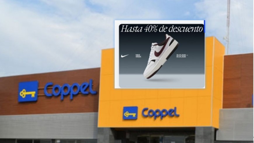 Coppel ofrece grandes descuentos en tenis Nike para hombres esta semana