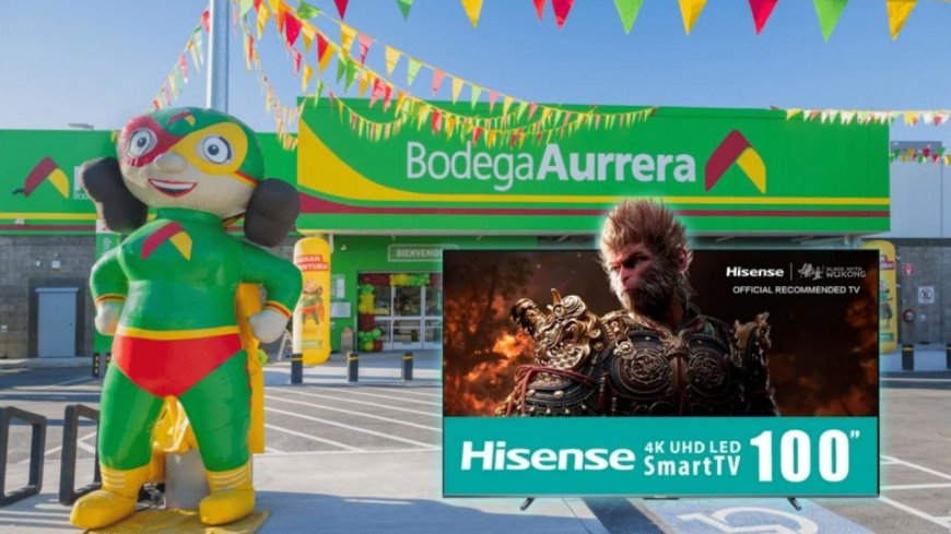 Bodega Aurrera ofrece pantalla Hisense de 100 pulgadas a precio inigualable