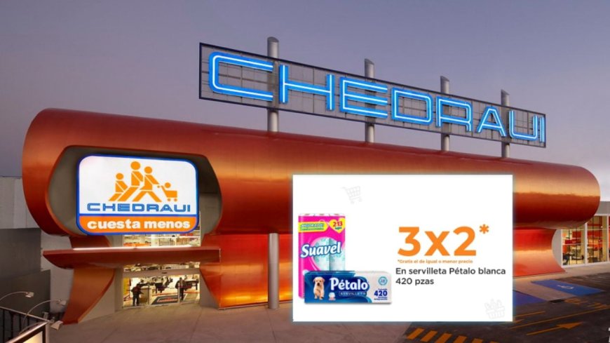 Chedraui lanza atractiva oferta en productos desechables por tiempo limitado