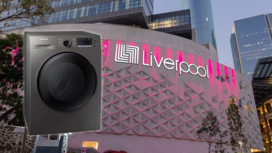 Aprovecha la oferta de Liverpool en lavasecadoras Samsung