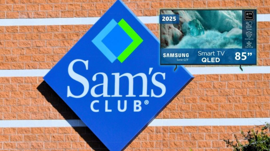 Aprovecha la oportunidad de una pantalla QLED en Sam's Club