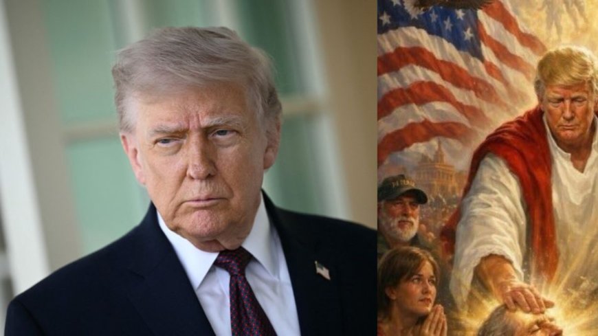 La controversia de Trump y la imagen que ofendió a católicos