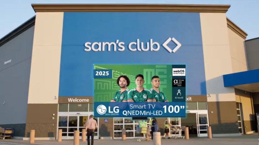 La LG QNED de 100 pulgadas: Innovación y Ahorro en Sam’s Club