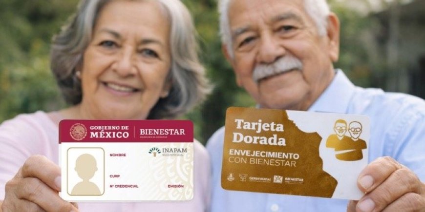 Diferencias clave entre la Tarjeta Dorada y el INAPAM para adultos mayores