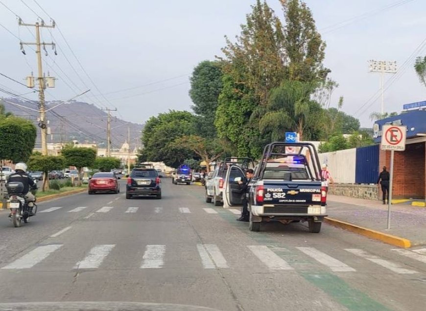 Policías de Zapotlán el Grande capturan a un sujeto que intentaba robar en un taller de Ciudad Guzmán