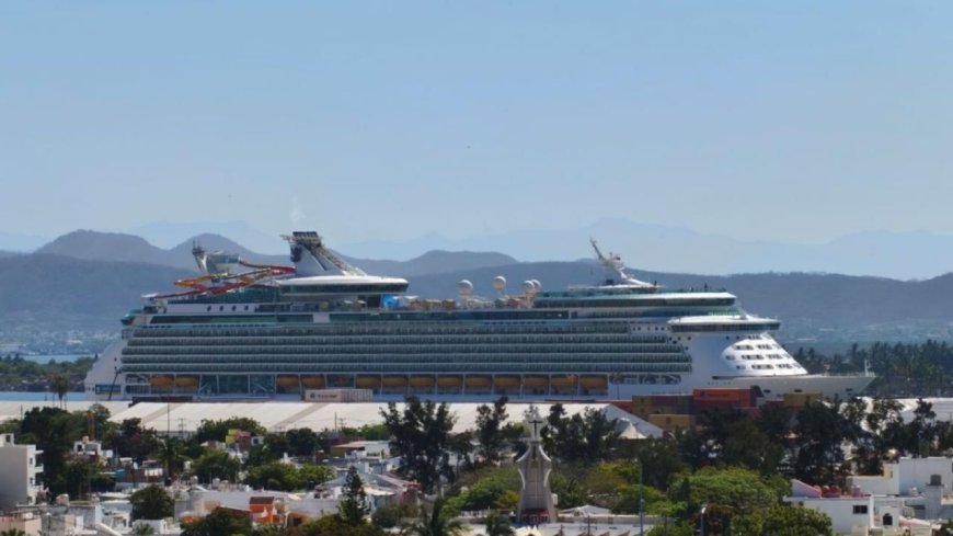 Recibe Mazatlán al crucero 55 del año; suman más de 202 mil visitantes y una derrama económica de más de 323 mdp