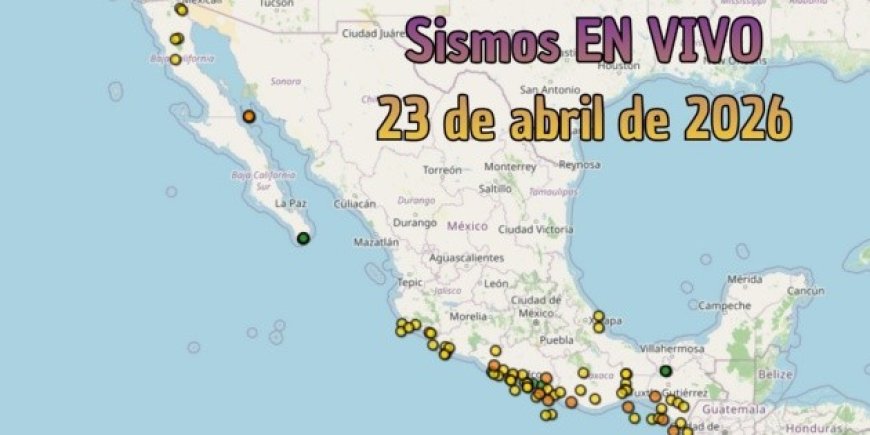 EN VIVO | Sismos en Jalisco y México | Jueves 23 de abril