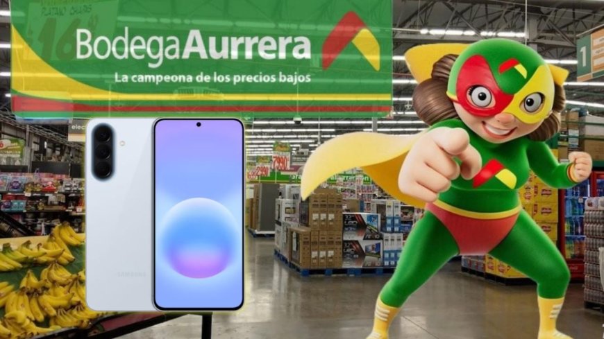 Increíble liquidación en Bodega Aurrera: Smartphone Samsung Galaxy A57 a precio de regalo