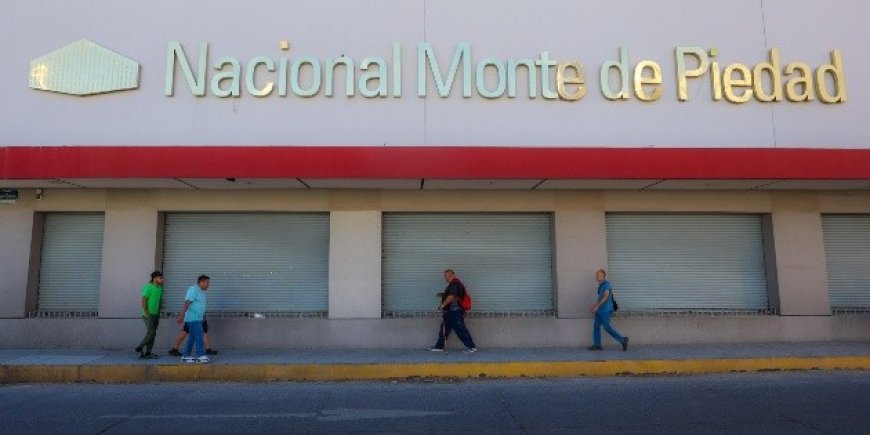 Incertidumbre en Nacional Monte de Piedad: ¿Qué pasará con tus artículos empeñados?