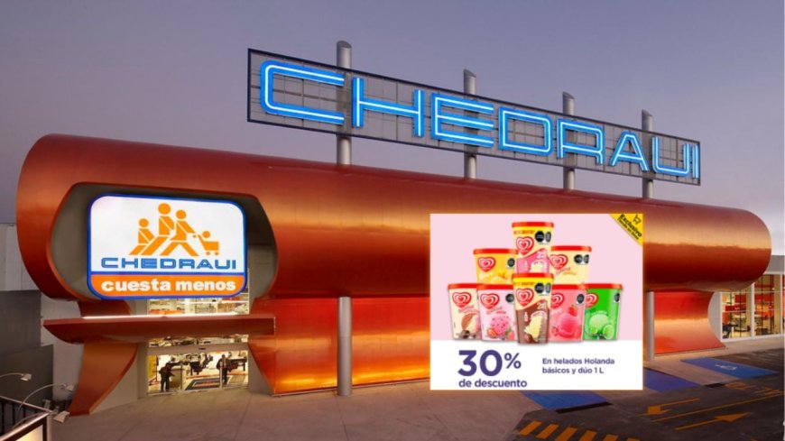 Aprovecha el 30% de descuento en postres de Chedraui antes del 30 de abril