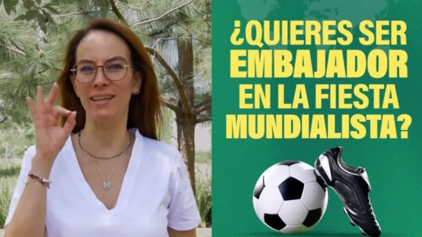 Oportunidades para Jóvenes: Inscríbete en el Programa Embajadores del Mundial 2026