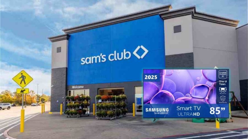 Sam’s Club lanza Smart TV Samsung Crystal de 85 pulgadas a precio increíble