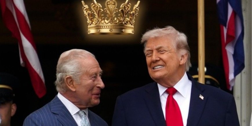 Donald Trump y su sorpresivo parentesco con el rey Carlos III
