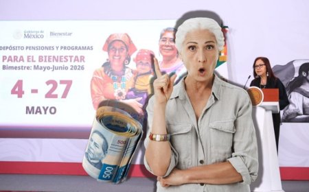 Pensión Bienestar 2026: ¿Quiénes cobrarán del 4 al 8 de mayo?