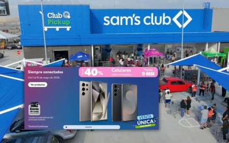 Sam's Club sorprende con descuentos del 40% en celulares hasta el 10 de mayo