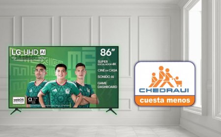 Chedraui lanza oferta irresistible: Smart TV LG de 86 pulgadas a precio de regalo