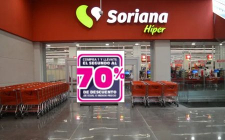 Soriana lanza oferta del 70% en ropa y calzado, una oportunidad imperdible