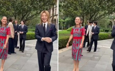 BTS y Claudia Sheinbaum: Un Encuentro Histórico en Palacio Nacional