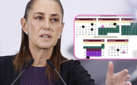 Claudia Sheinbaum defiende el Calendario Escolar 2025-2026 ante críticas estatales