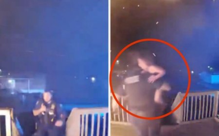 Impactante Rescate: Policía Salva a Mujer y Sus Hijos de un Incendio