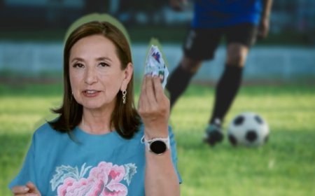 Xóchitl Gálvez y su nueva aventura: el álbum Panini del Mundial 2026