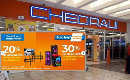 Chedraui lanza ofertas del 20% y 30% en soportes de televisión y audio