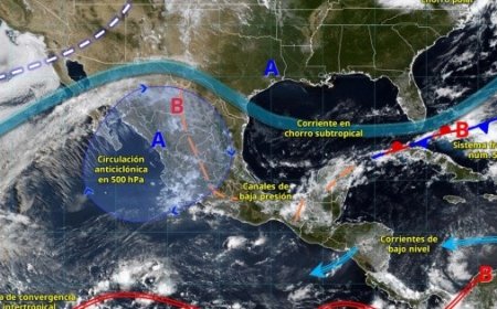 Alertan por lluvias y vientos intensos este fin de semana en México