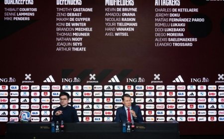 Bélgica se renueva: La lista de convocados para el Mundial 2026 llena de esperanza