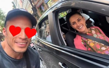 El divertido encuentro viral entre Claudia Sheinbaum y un joven admirador