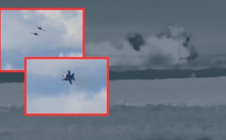 Impactante choque aéreo en Idaho: dos aviones militares colisionan en pleno espectáculo
