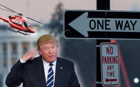 Trump planea un helipuerto en la Casa Blanca para preservar jardines
