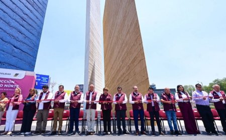 Delfina Gómez inaugura una revolución vial: 108 kilómetros en el Periférico Norte