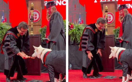 La emotiva graduación de una joven y su perra de servicio que se volvió viral