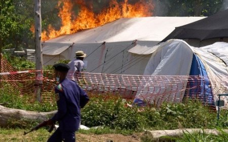 Desesperación en el Congo: Incendian centro de salud durante brote de ébola