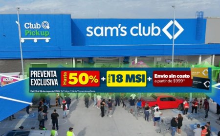 Sam’s Club lanza increíbles ofertas con 50% de descuento en preventa exclusiva
