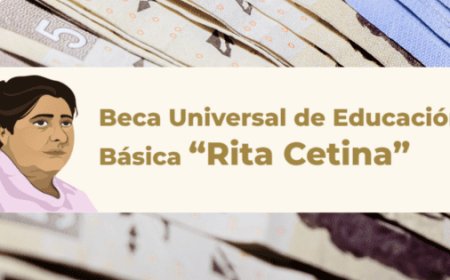 Beca Rita Cetina: Calendario de pagos tentativo de JUNIO