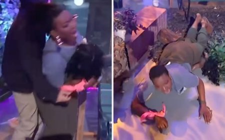 Conductora sufre bochornoso momento al perder su peluca en pleno programa | VIDEO